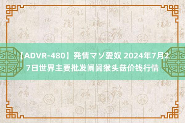 【ADVR-480】発情マゾ愛奴 2024年7月27日世界主要批发阛阓猴头菇价钱行情