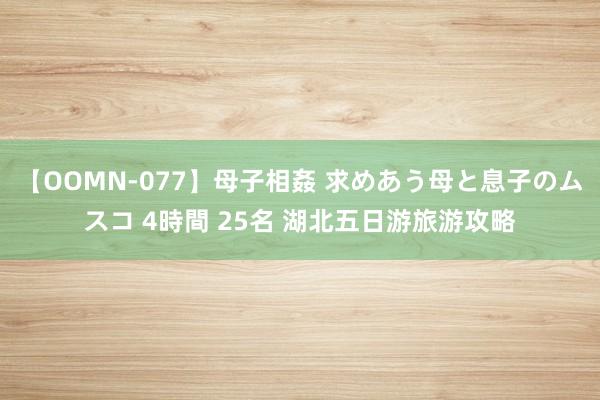 【OOMN-077】母子相姦 求めあう母と息子のムスコ 4時間 25名 湖北五日游旅游攻略