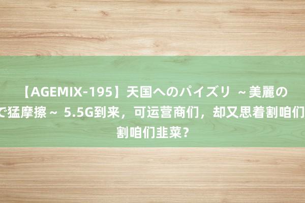 【AGEMIX-195】天国へのパイズリ ～美麗の谷間で猛摩擦～ 5.5G到来，可运营商们，却又思着割咱们韭菜？